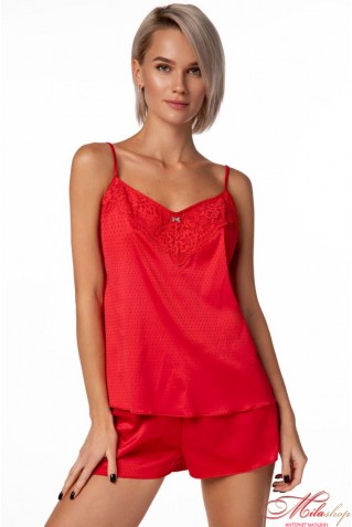 Ночной набор из шикарного сатина Sambario Natalie